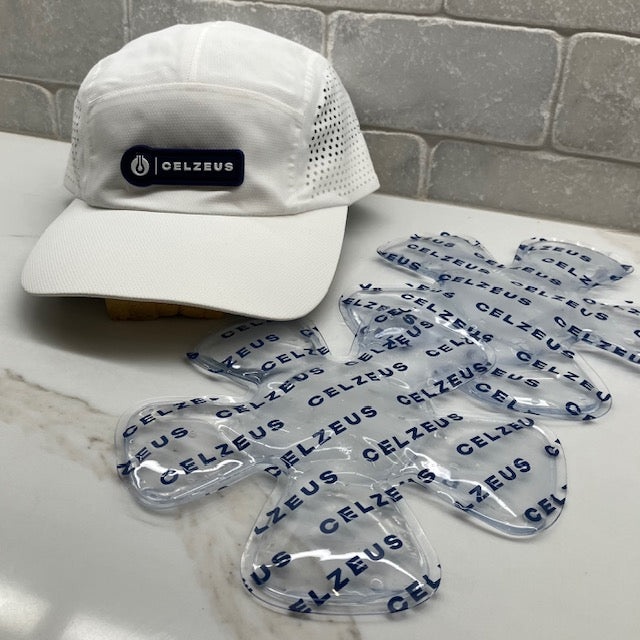 CELZEUS Run Hat with Head-Coolers