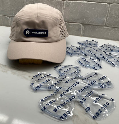 CELZEUS Run Hat with Head-Coolers